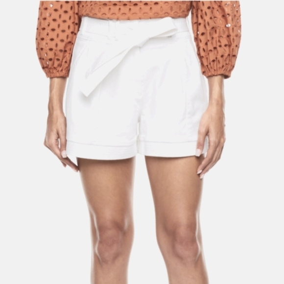Worthington White shorts size 8 Modern Fit NWT - Picture 1 of 4